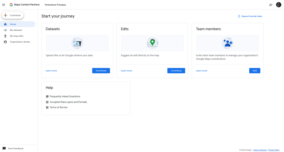 Rakan Kandungan Peta Google (Google Maps Content Partners) — Image 1