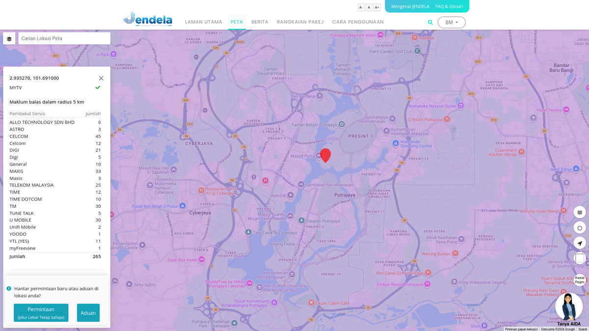Ketersambungan Jalur Lebar Pantas (30Mbps - 1Gbps) — Image 1